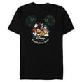 thumbnail image 1 of Disney Mickey & Friends Fireworks Vacation Family Trip 2024 - Short Sleeve Blended T-Shirt for Adults - Customized-Black, 1 of 5