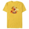 thumbnail image 1 of Disney Mickey & Friends Goofy Gourd Times in the Fall - Short Sleeve Blended T-Shirt for Adults - Customized-Yellow, 1 of 5
