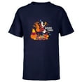 thumbnail image 1 of Disney Mickey & Friends Goofy Gourd Times in the Fall - Short Sleeve T-Shirt for Kids - Customized-Navy, 1 of 5