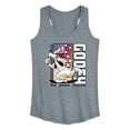 thumbnail image 1 of Disney - Mickey & Friends - Goofy Skateboarding Away - Women's Racerback Tank Top, 1 of 5