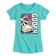 thumbnail image 1 of Disney - Mickey & Friends - Goofy - Skater - Toddler And Youth Girls Short Sleeve Graphic T-Shirt, 1 of 5