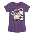 thumbnail image 1 of Disney - Mickey & Friends - Goofy - Skater - Toddler And Youth Girls Short Sleeve Graphic T-Shirt, 1 of 5