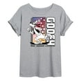 thumbnail image 1 of Disney - Mickey & Friends - Goofy Skating - Retro Style - Women's Oversized T-Shirt, 1 of 5