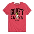 thumbnail image 1 of Disney - Mickey & Friends - Goofy Son -1932 - Toddler And Youth Short Sleeve Graphic T-Shirt, 1 of 5