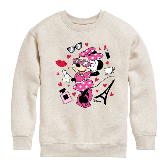 Disney - Mickey & Friends Graphic Long Sleeve Fleece Sweatshirt
