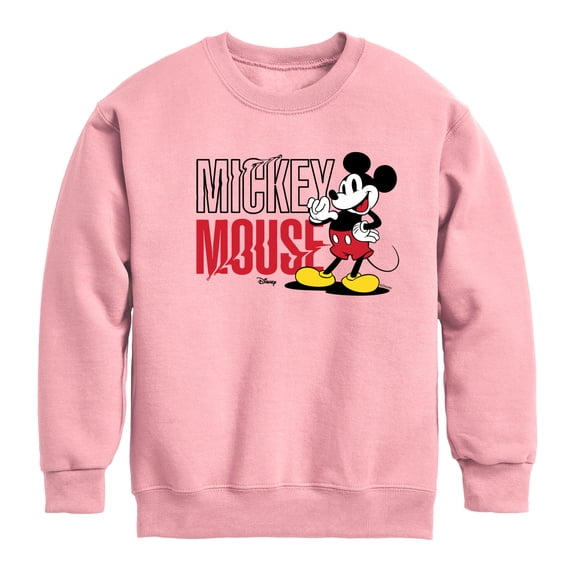 Disney - Mickey & Friends Graphic Long Sleeve Fleece Sweatshirt