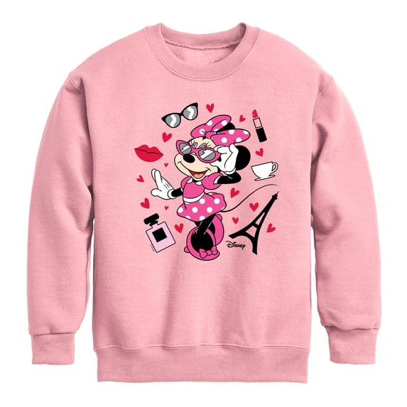 Disney - Mickey & Friends Graphic Long Sleeve Fleece Sweatshirt