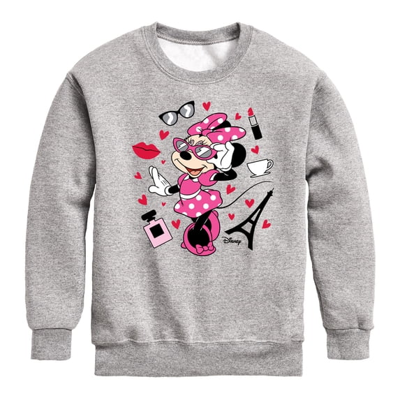 Disney - Mickey & Friends Graphic Long Sleeve Fleece Sweatshirt