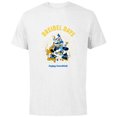thumbnail image 1 of Disney Mickey & Friends Happy Hanukkah Dreidel Days - Short Sleeve Cotton T-Shirt for Adults - Customized-White, 1 of 5
