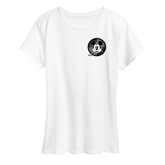 Disney - Mickey & Friends - Happy Retro Mickey - Women's Short Sleeve Graphic T-Shirt