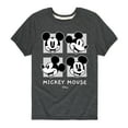 thumbnail image 1 of Disney - Mickey & Friends - Hollywood Mickey Mouse Squares - Toddler And Youth Short Sleeve Graphic T-Shirt, 1 of 5