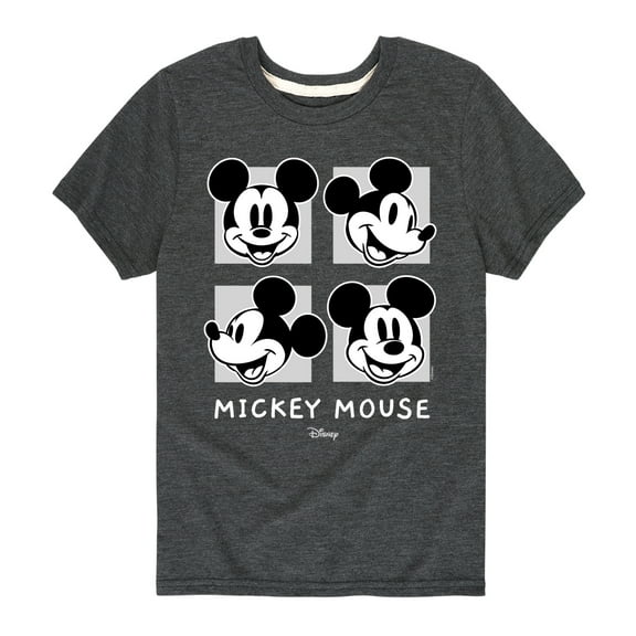 Disney - Mickey & Friends - Hollywood Mickey Mouse Squares - Toddler And Youth Short Sleeve Graphic T-Shirt