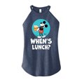 thumbnail image 1 of Disney - Mickey & Friends - Hungry Mickey - When's Lunch - Juniors High Neck Tank Top, 1 of 5