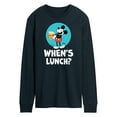 thumbnail image 1 of Disney - Mickey & Friends - Hungry Mickey - When's Lunch - Men's Long Sleeve T-Shirt, 1 of 5
