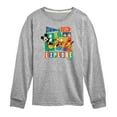 thumbnail image 1 of Disney - Mickey & Friends - It's Fun To Explore - Youth Long Sleeve Graphic T-Shirt, 1 of 5