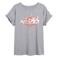 thumbnail image 1 of Disney - Mickey Friends - Juniors Oversized Graphic T-Shirt, 1 of 4