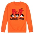 thumbnail image 1 of Disney - Mickey & Friends - Large Letter M - 1928 - Glitch - Men's Crew Neck Fleece Pullover, 1 of 6