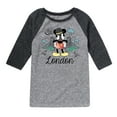 thumbnail image 1 of Disney - Mickey & Friends - London When It's Raining - Toddler And Youth Raglan Graphic T-Shirt, 1 of 4
