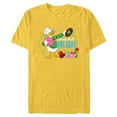 thumbnail image 1 of Disney Mickey & Friends Ludwig Von Drake Holiday Hits - Short Sleeve Blended T-Shirt for Adults - Customized-Yellow, 1 of 5