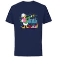 thumbnail image 1 of Disney Mickey & Friends Ludwig Von Drake Holiday Hits - Short Sleeve Cotton T-Shirt for Adults - Customized-Navy, 1 of 5