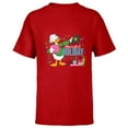 thumbnail image 1 of Disney Mickey & Friends Ludwig Von Drake Holiday Hits - Short Sleeve T-Shirt for Kids - Customized-Red, 1 of 5
