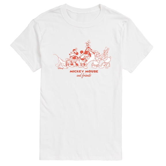 Disney - Mickey Friends - Men's Short Sleeve Graphic T-Shirt