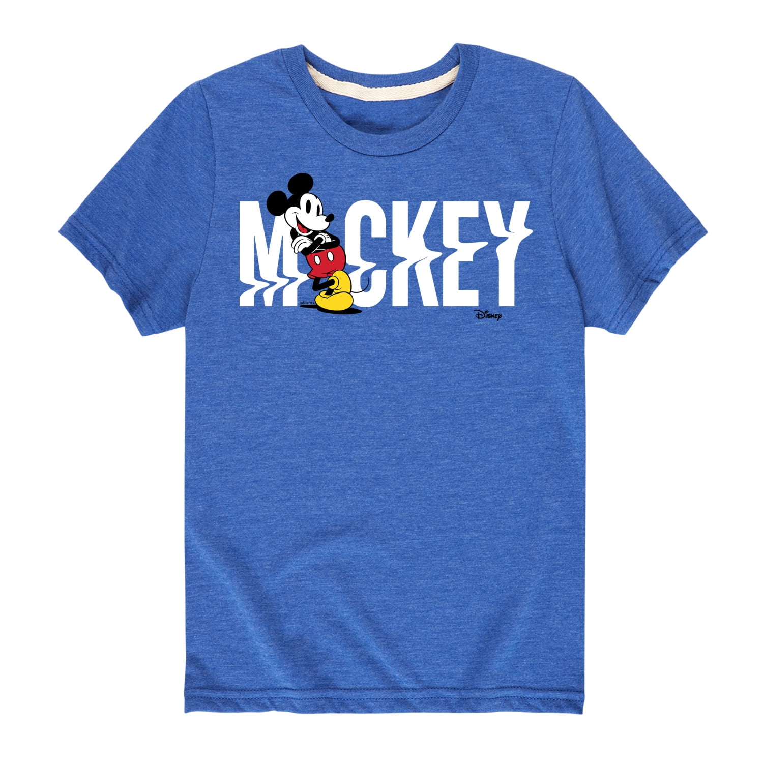Disney Mickey Friends Mickey Being Cool Name Glitch Toddler And Youth Short Sleeve Graphic T Shirt