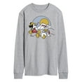 thumbnail image 1 of Disney - Mickey & Friends - Mickey & Donald Duck Need Rest from Hiking - Men's Long Sleeve T-Shirt, 1 of 5