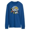 thumbnail image 1 of Disney - Mickey & Friends - Mickey & Donald Duck Need Rest from Hiking - Men's Long Sleeve T-Shirt, 1 of 5