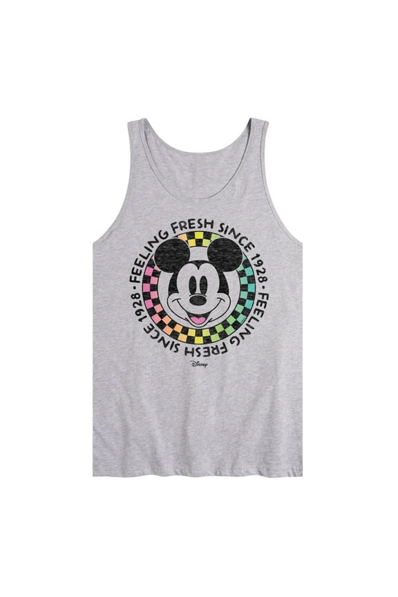 - Mickey & Friends - Mickey Feeling Fresh Since 1928 - Men's Jersey Tank Top