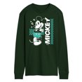 thumbnail image 1 of Disney - Mickey & Friends - Mickey Hanging Out - Men's Long Sleeve T-Shirt, 1 of 1