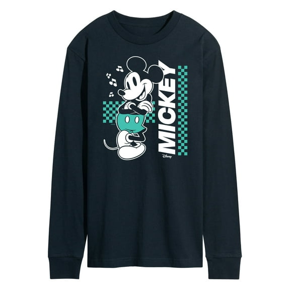 Disney - Mickey & Friends - Mickey Hanging Out - Men's Long Sleeve T-Shirt