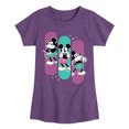 thumbnail image 1 of Disney - Mickey & Friends - Mickey Happy Expressions - Retro Style - Toddler And Youth Girls Short Sleeve Graphic T-Shirt, 1 of 5