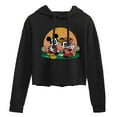 thumbnail image 1 of Disney - Mickey & Friends - Mickey & Minnie Enjoy the Sunset - Juniors Cropped Pullover Hoodie, 1 of 5
