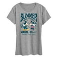 thumbnail image 1 of Disney - Mickey & Friends - Mickey & Minnie - Summer Music Festival - Spinnin' Classic Tunes - Women's Short Sleeve Graphic T-Shirt, 1 of 5