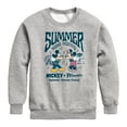 thumbnail image 1 of Disney - Mickey & Friends - Mickey & Minnie - Summer Music Festival - Spinning Classic Tunes - Toddler And Youth Long Sleeve Graphic T-Shirt, 1 of 5