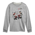 thumbnail image 1 of Disney - Mickey & Friends - Mickey & Minnie - Venice - Toddler And Youth Girls Short Sleeve Graphic T-Shirt, 1 of 5