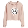 thumbnail image 1 of Disney - Mickey & Friends - Mickey & Minnie - You Make My Heart Full - Juniors Cropped Pullover Hoodie, 1 of 5