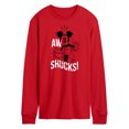 thumbnail image 1 of Disney - Mickey & Friends - Mickey Mouse - Aw Shucks - Men's Long Sleeve T-Shirt, 1 of 4