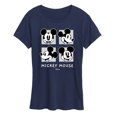 thumbnail image 1 of Disney - Mickey & Friends - Mickey Mouse - Black & White Photo Grid - Women's Short Sleeve Graphic T-Shirt, 1 of 5