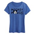thumbnail image 1 of Disney - Mickey & Friends - Mickey Mouse - Classic and Simple - Women's Short Sleeve Graphic T-Shirt, 1 of 5