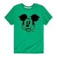 thumbnail image 1 of Disney - Mickey & Friends - Mickey Mouse - Face Glitch - Toddler And Youth Short Sleeve Graphic T-Shirt, 1 of 5
