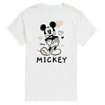thumbnail image 1 of Disney - Mickey & Friends - Mickey Mouse - Hearts & Love - Men's Short Sleeve Graphic T-Shirt, 1 of 5