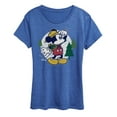 thumbnail image 1 of Disney - Mickey & Friends - Mickey Mouse - Hiking & Camping - Possible Wrong Turn - Women's Short Sleeve Graphic T-Shirt, 1 of 5