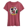 thumbnail image 1 of Disney - Mickey & Friends - Mickey Mouse - Hiking & Camping - Possible Wrong Turn - Women's Short Sleeve Graphic T-Shirt, 1 of 5