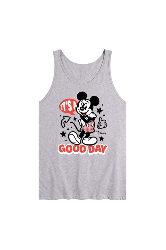 - Mickey & Friends - Mickey Mouse - It's a Good Day - Men's Jersey Tank Top