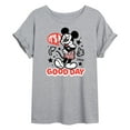 thumbnail image 1 of Disney - Mickey & Friends - Mickey Mouse - It's a Good Day - Women's Oversized T-Shirt, 1 of 5