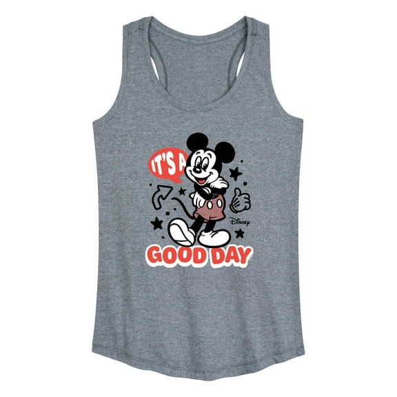 Disney - Mickey & Friends - Mickey Mouse - It's a Good Day - Women's Racerback Tank Top