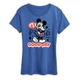 thumbnail image 1 of Disney - Mickey & Friends - Mickey Mouse - It's a Good Day - Women's Short Sleeve Graphic T-Shirt, 1 of 5