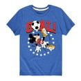 thumbnail image 1 of Disney - Mickey & Friends - Mickey Mouse Makes the GOAL - Soccer - Toddler And Youth Short Sleeve Graphic T-Shirt, 1 of 4